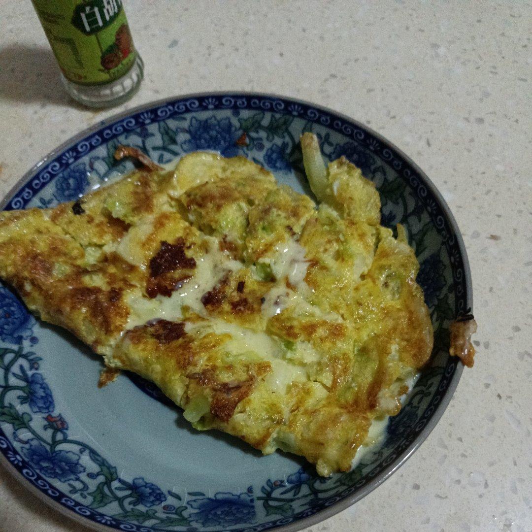 无需烤箱.一口锅轻松做出.爆酱芝士鸡蛋饼🌮