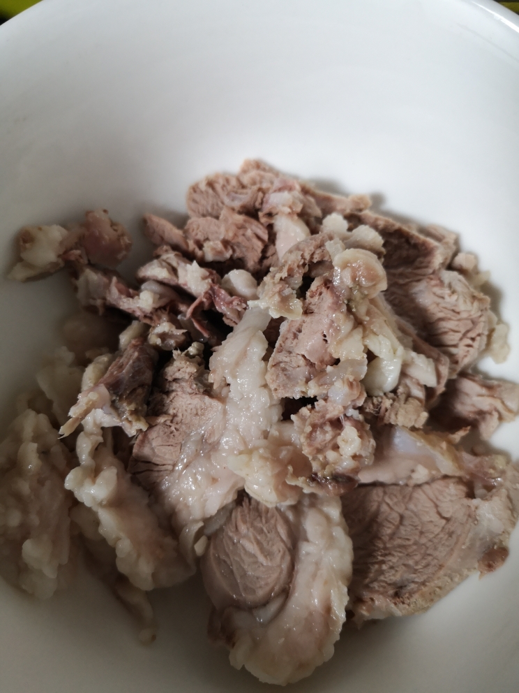 河南人最爱🍜羊肉烩面的做法 步骤3