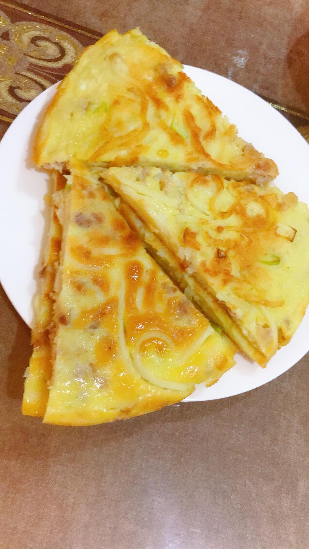 面条鸡蛋饼
