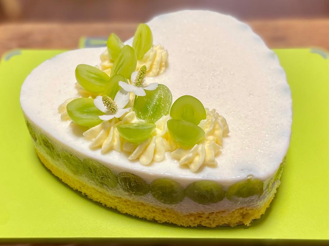 青提酸奶慕斯蛋糕的做法