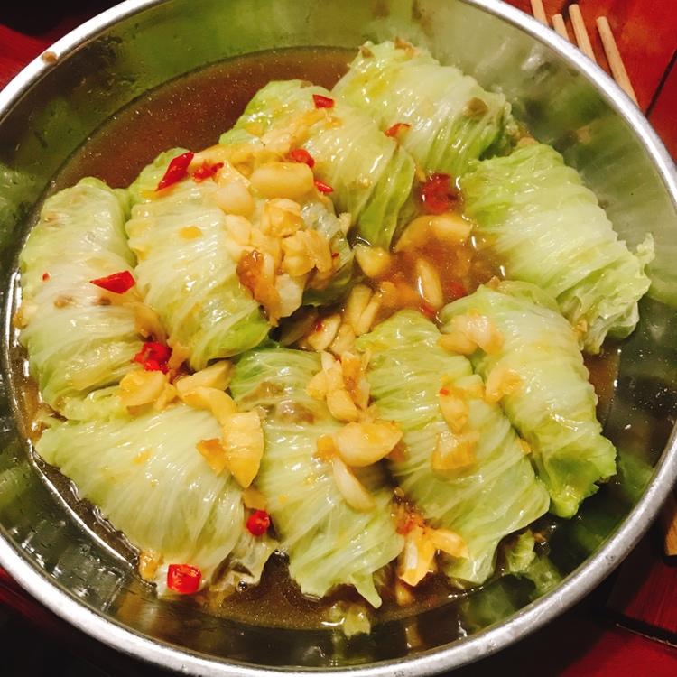肉酿白菜卷