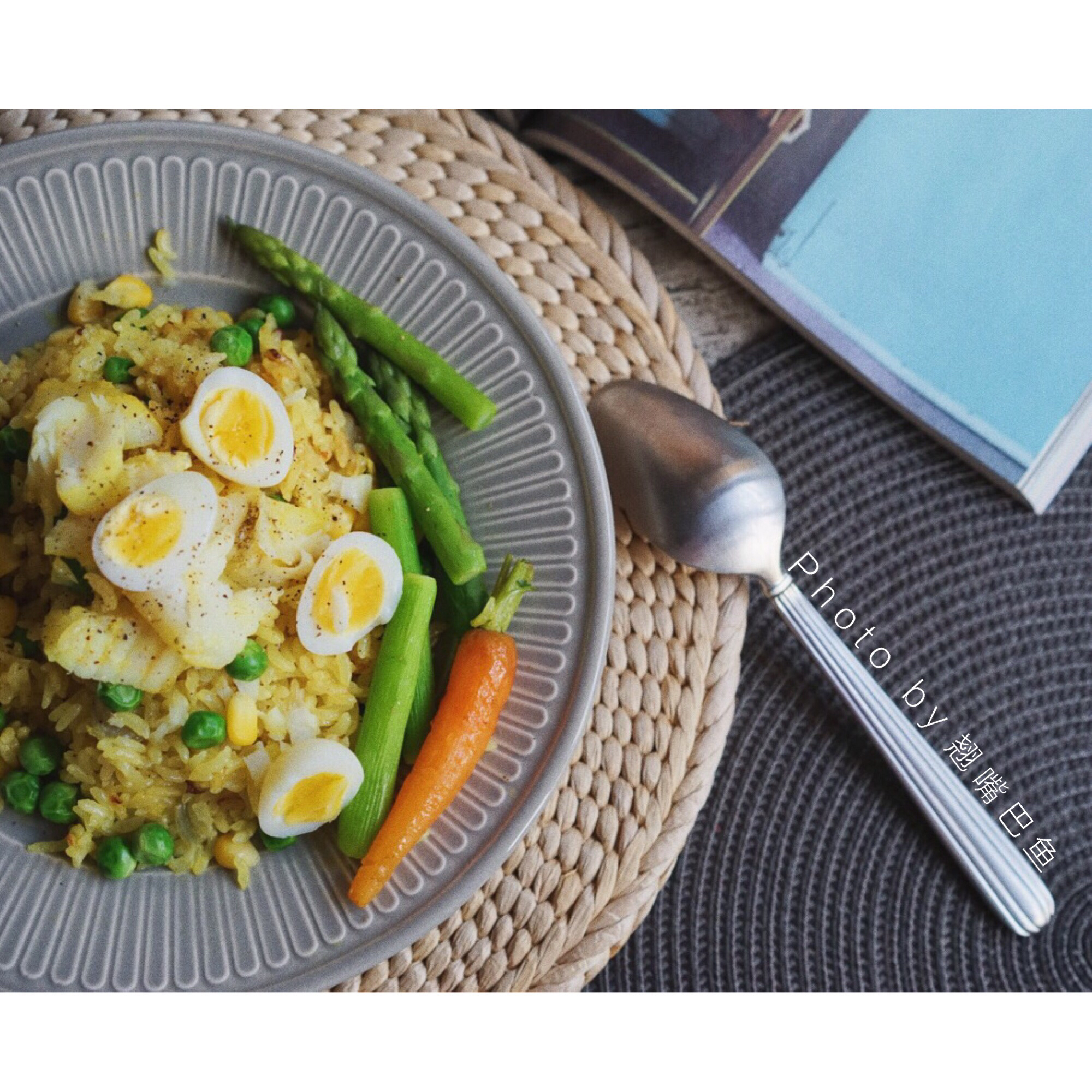 青豆鱼蛋烩饭kedgeree