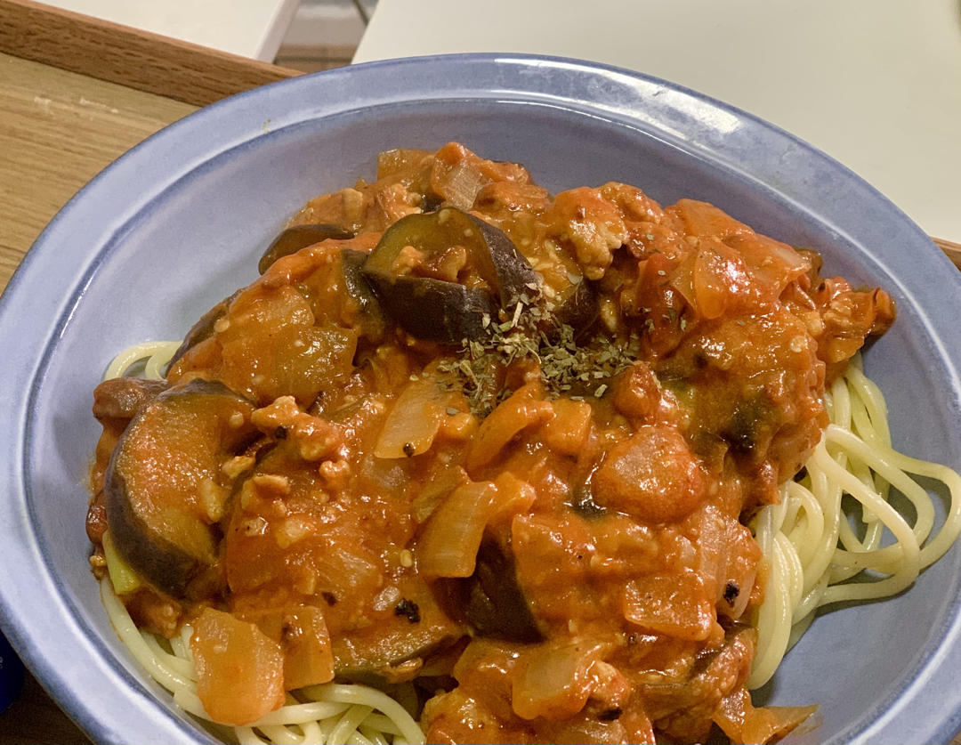 那不勒斯风味肉沫茄子意大利面