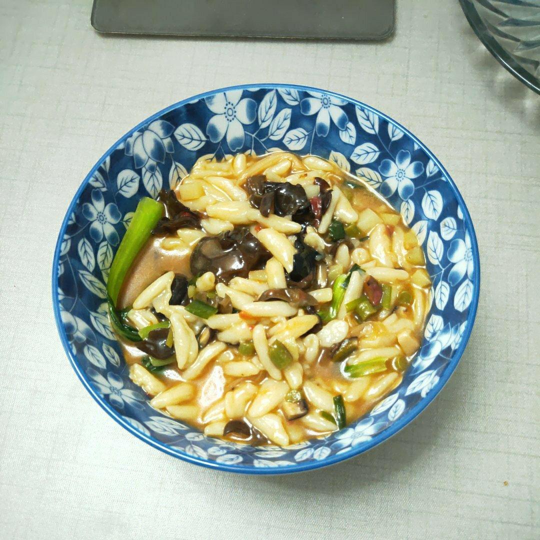 我家的烩麻食