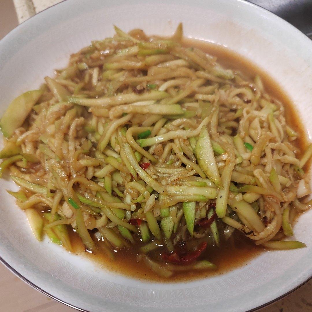 小炒西葫芦