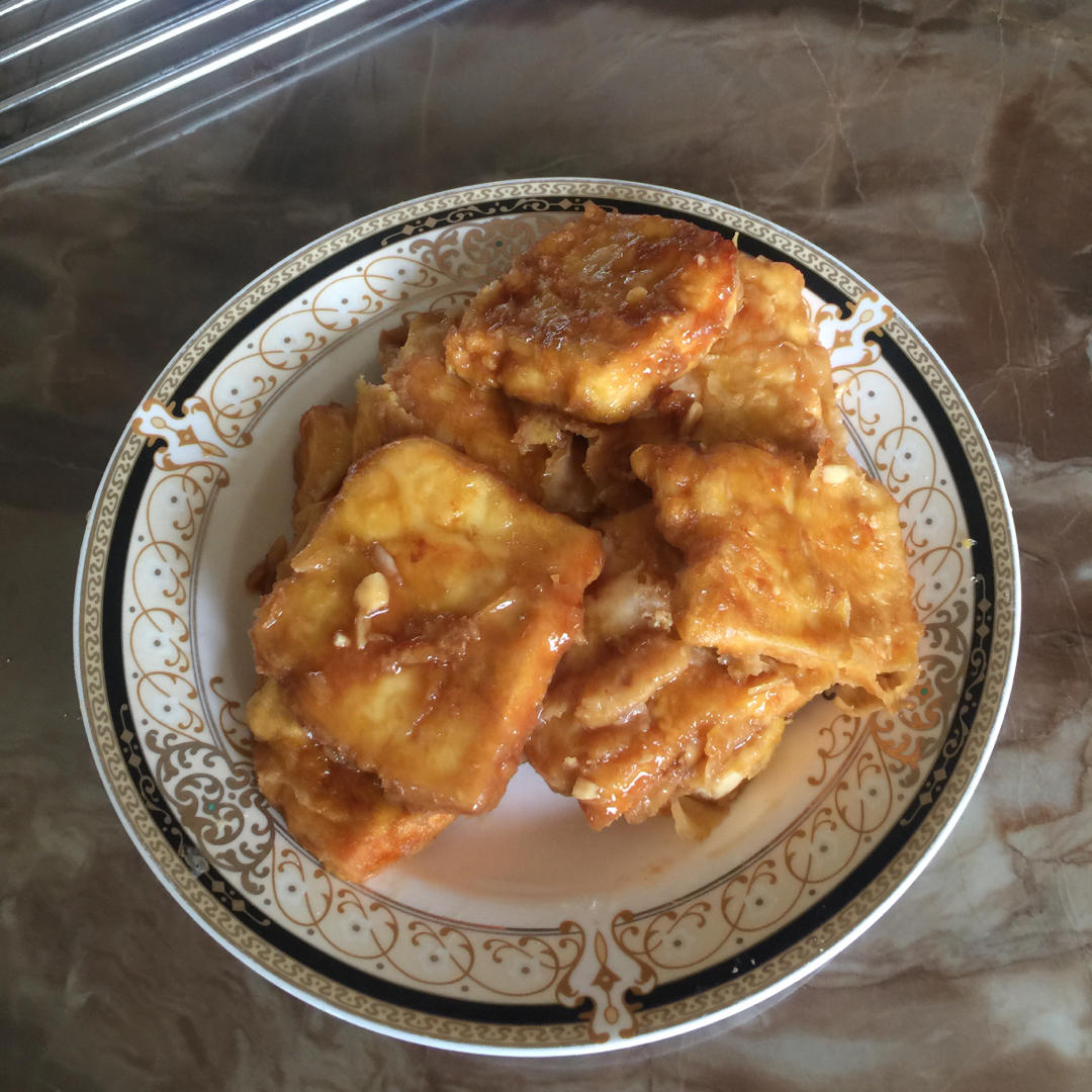 无敌好吃的香煎豆腐