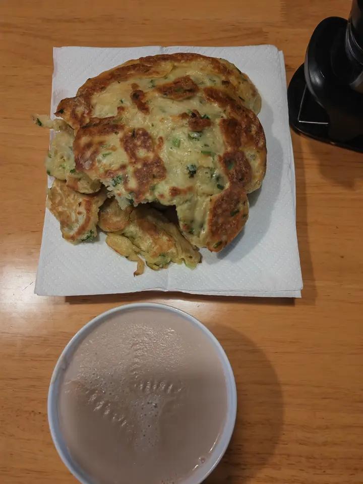 不用揉面节省时间的发面葱油饼