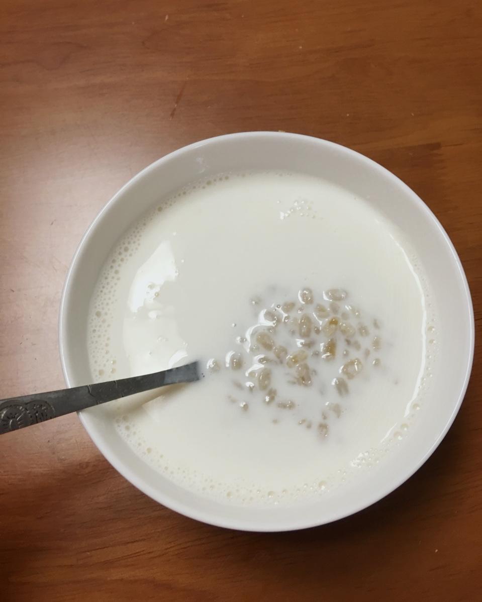 拥抱幸福-99 做过牛奶燕麦粥(浓稠)