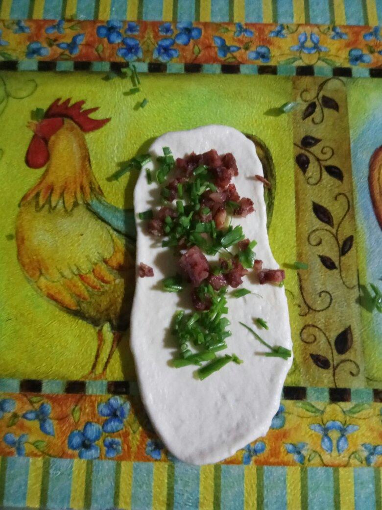 腊肉葱香面包卷（电饭锅版）