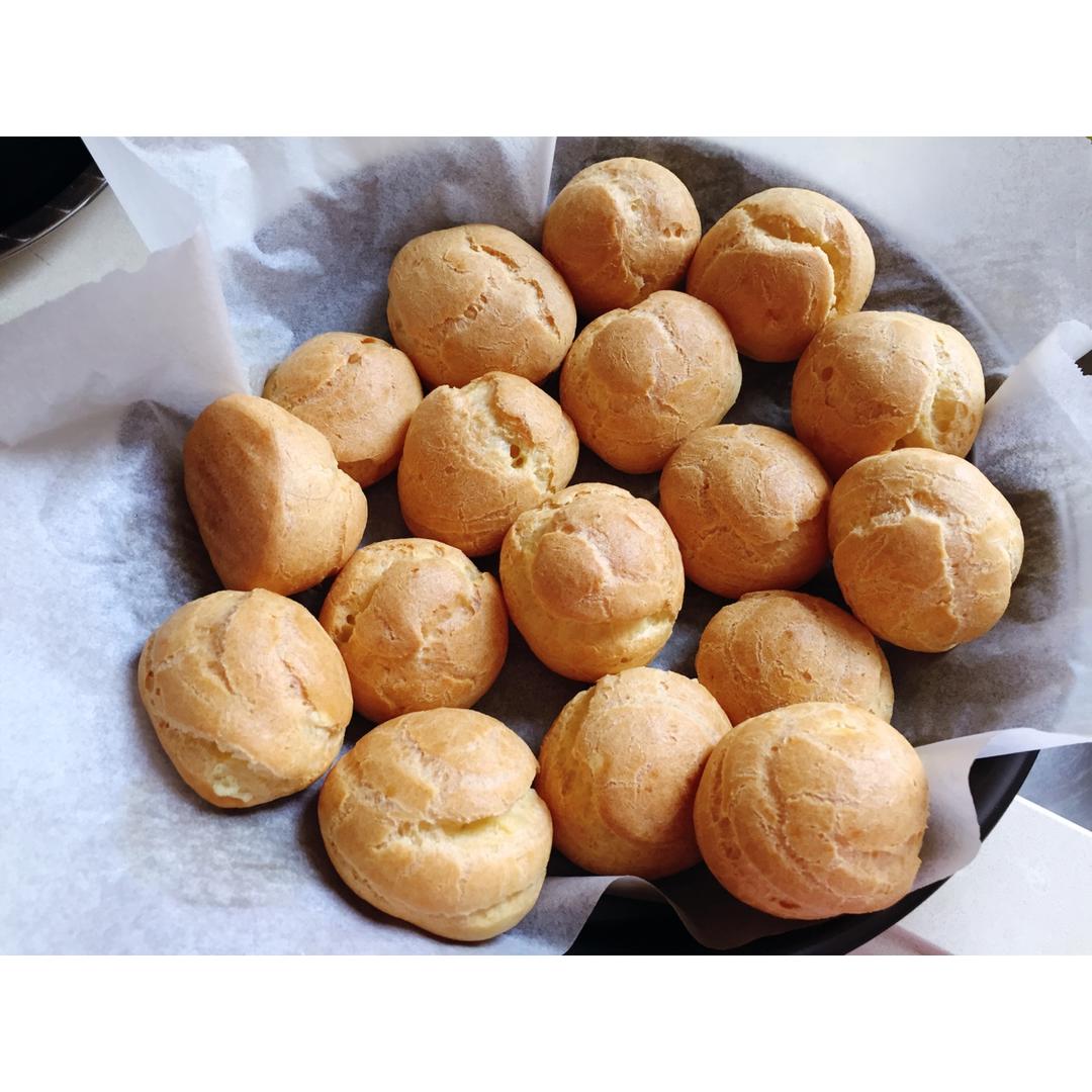 简单到飞起的泡芙做法～