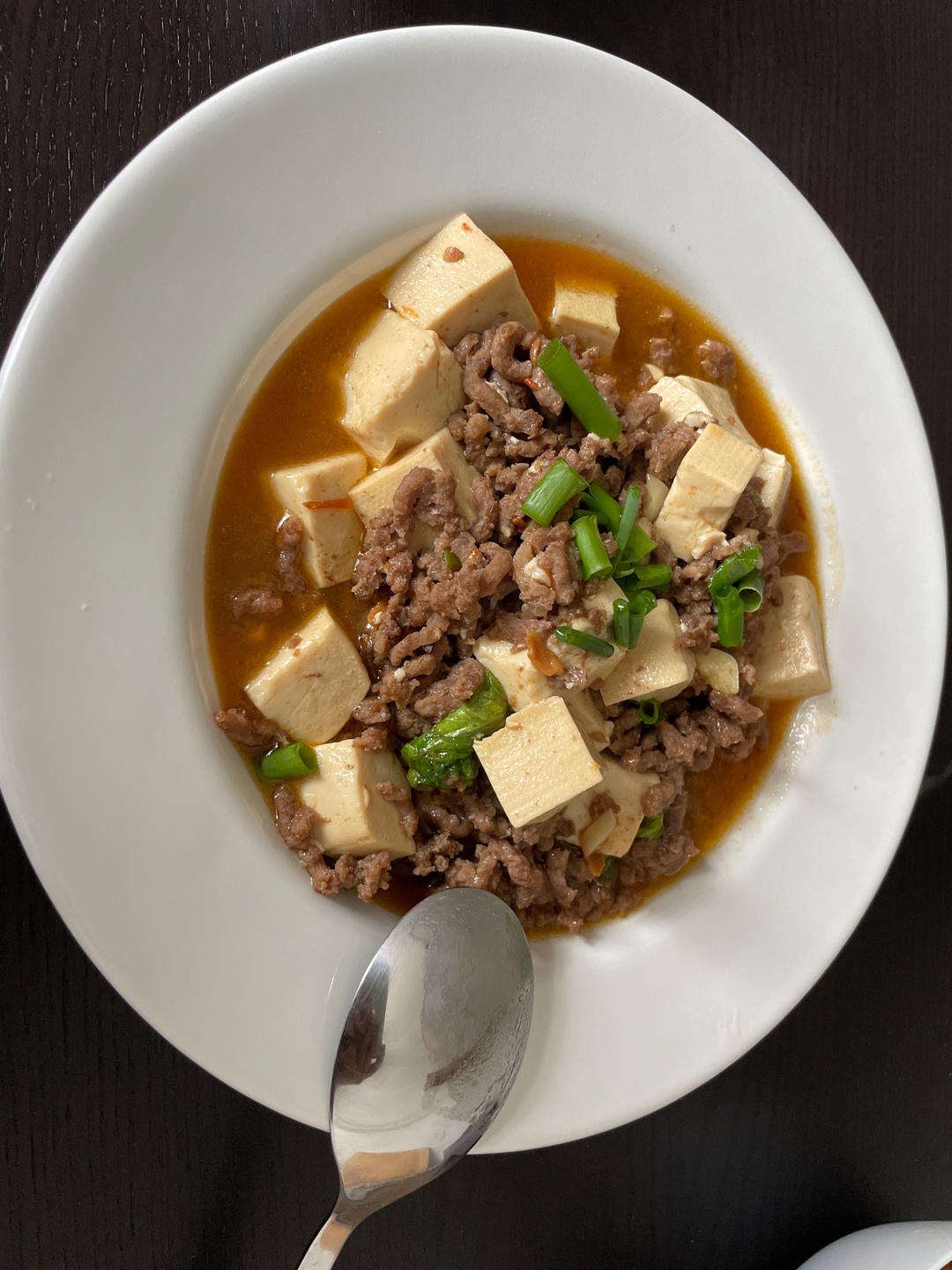 家常菜-肉末豆腐