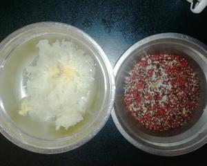 红豆糙米银耳米糊的做法 步骤1