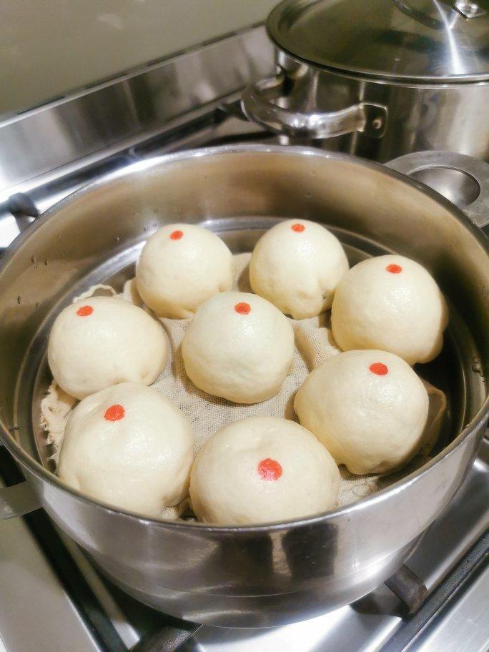 蒸蒸日上•吉庆红豆包
