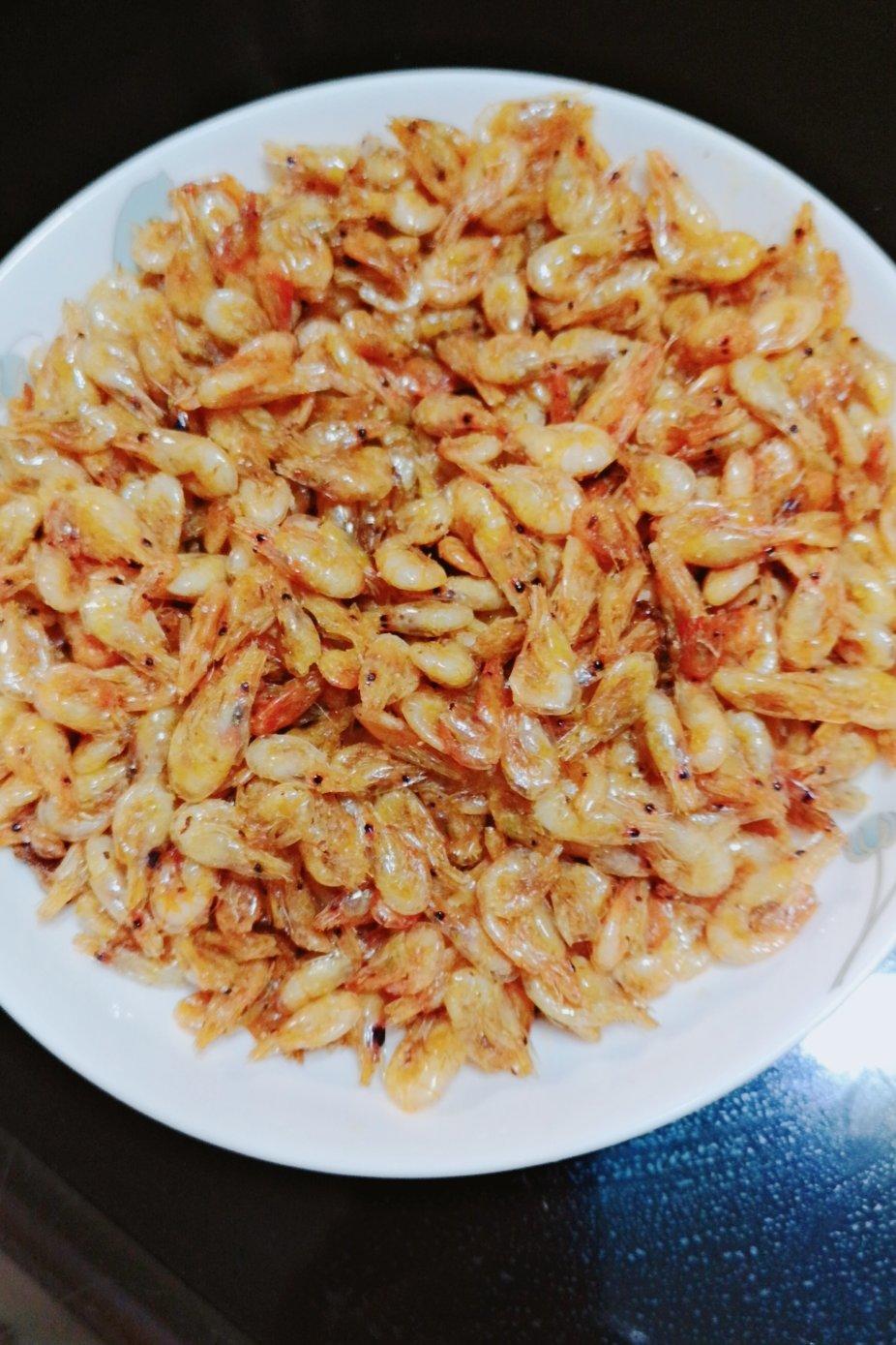 干炒河虾