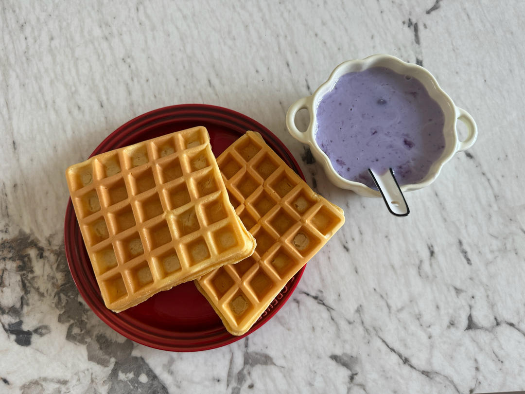 超好吃的华夫饼🧇