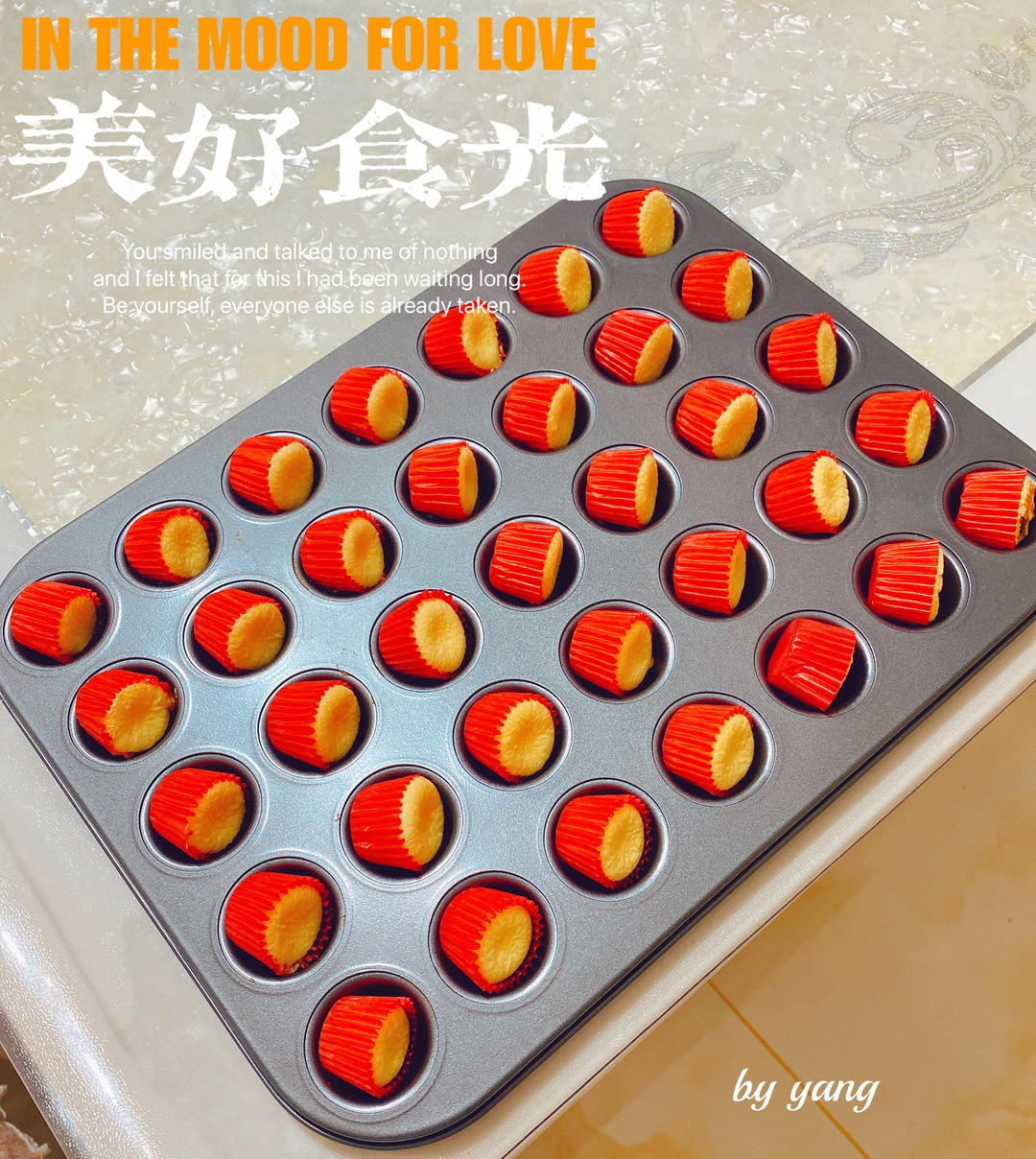 视频👶一口一个｜超可爱｜原味｜mini宝宝小蛋糕｜48连24连通用