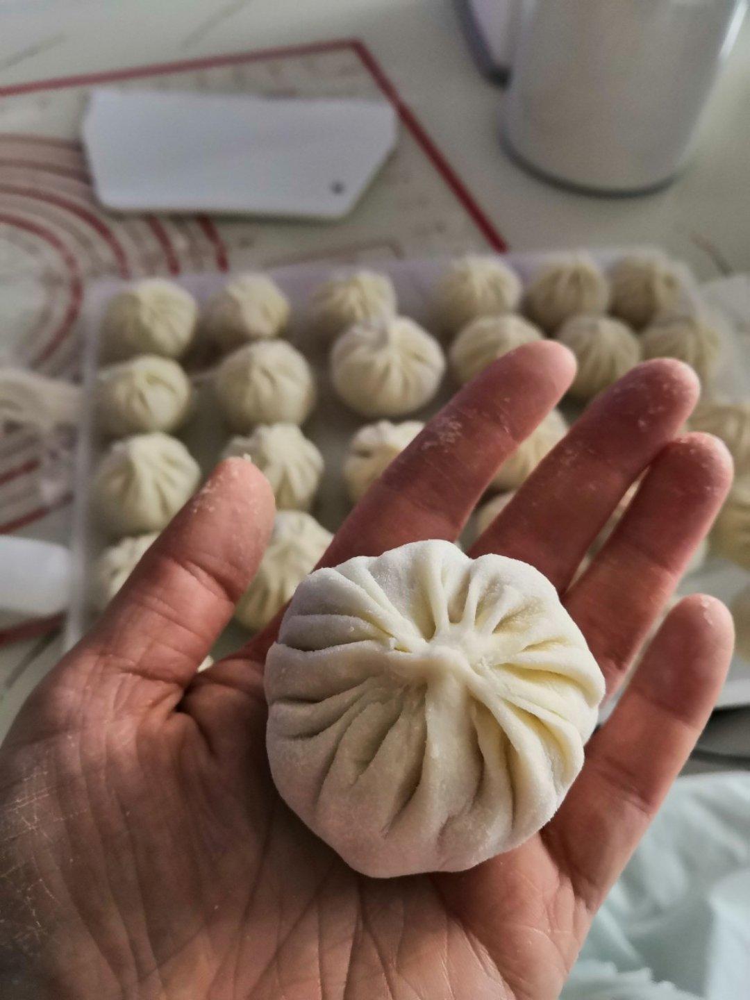 灌汤小笼包（简单操作、不需要和面）