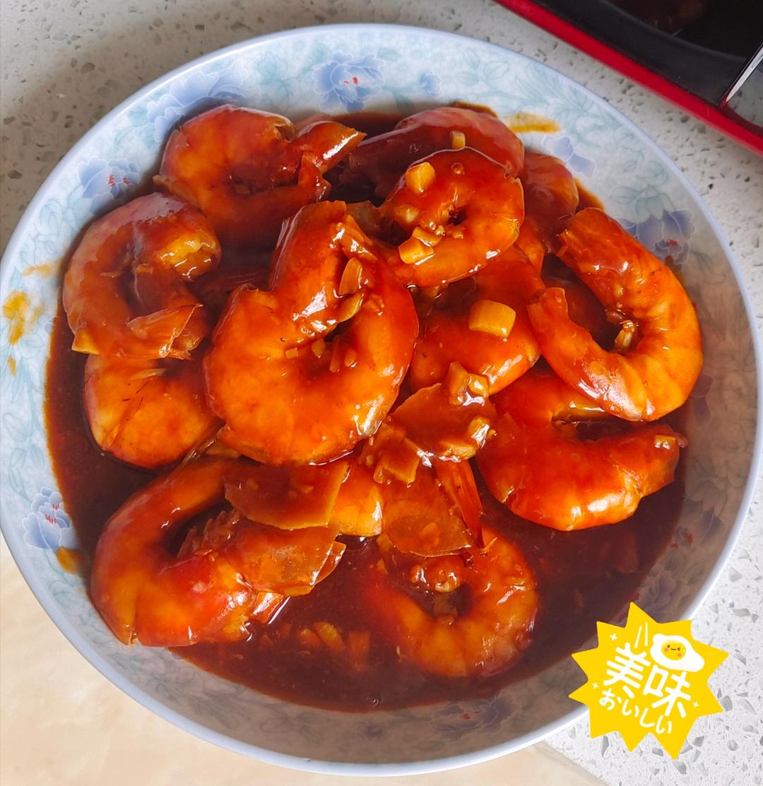 家庭版油焖大虾