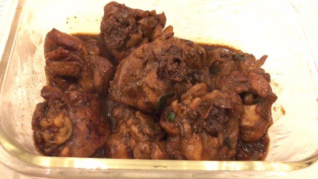 浓香照烧黑椒鸡腿