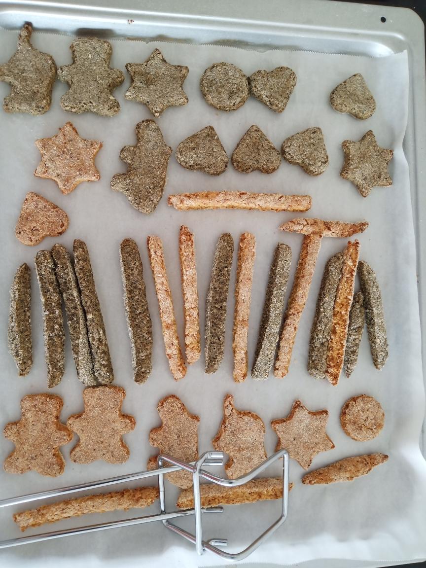 简单粗暴的婴儿米粉饼干