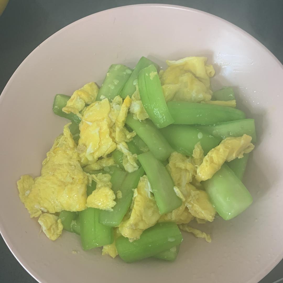 丝瓜炒蛋（快手菜）