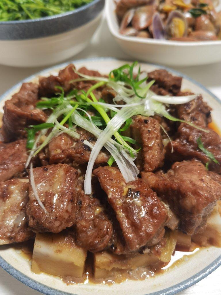 豉汁香芋蒸排骨
