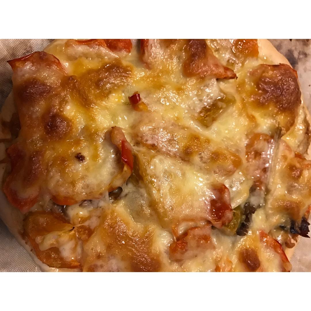 八寸披萨饼皮（四个）制作