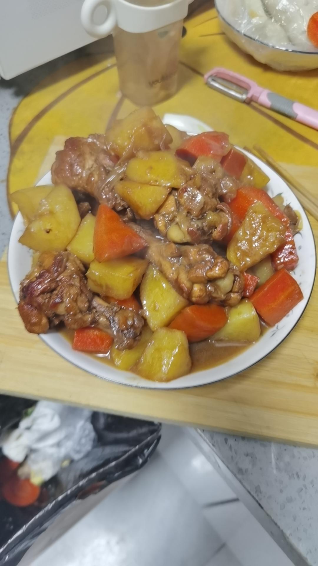 照烧土豆鸡翅根