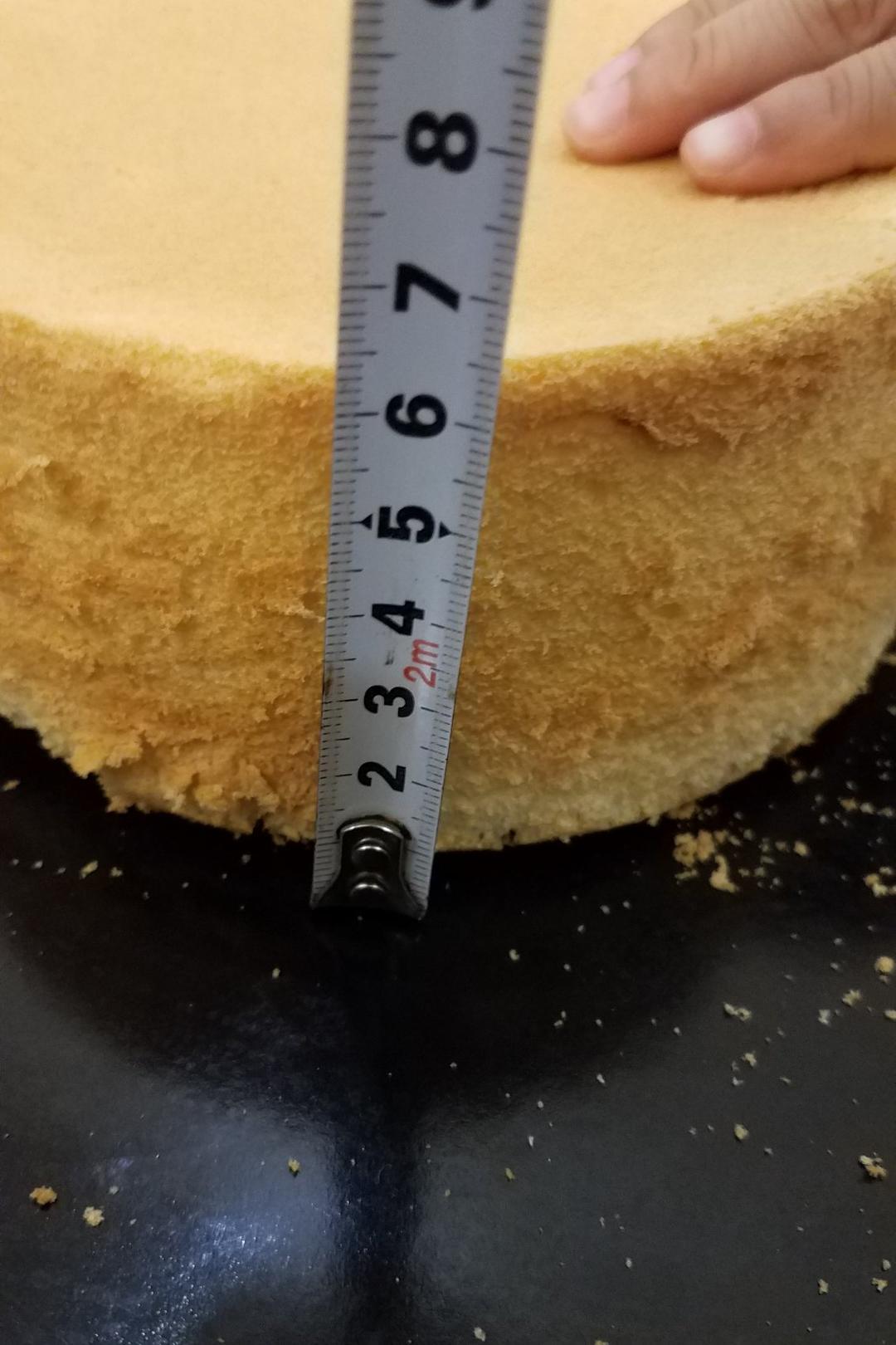 6寸原味戚风蛋糕