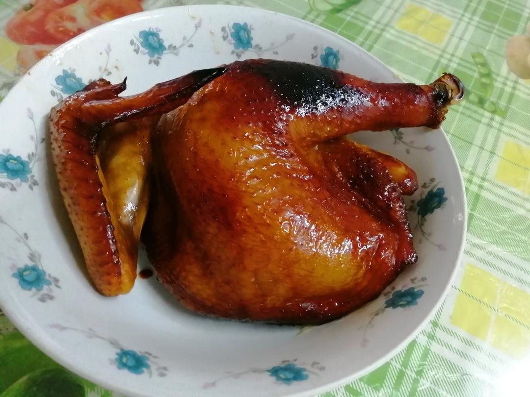 烤箱烤鸡