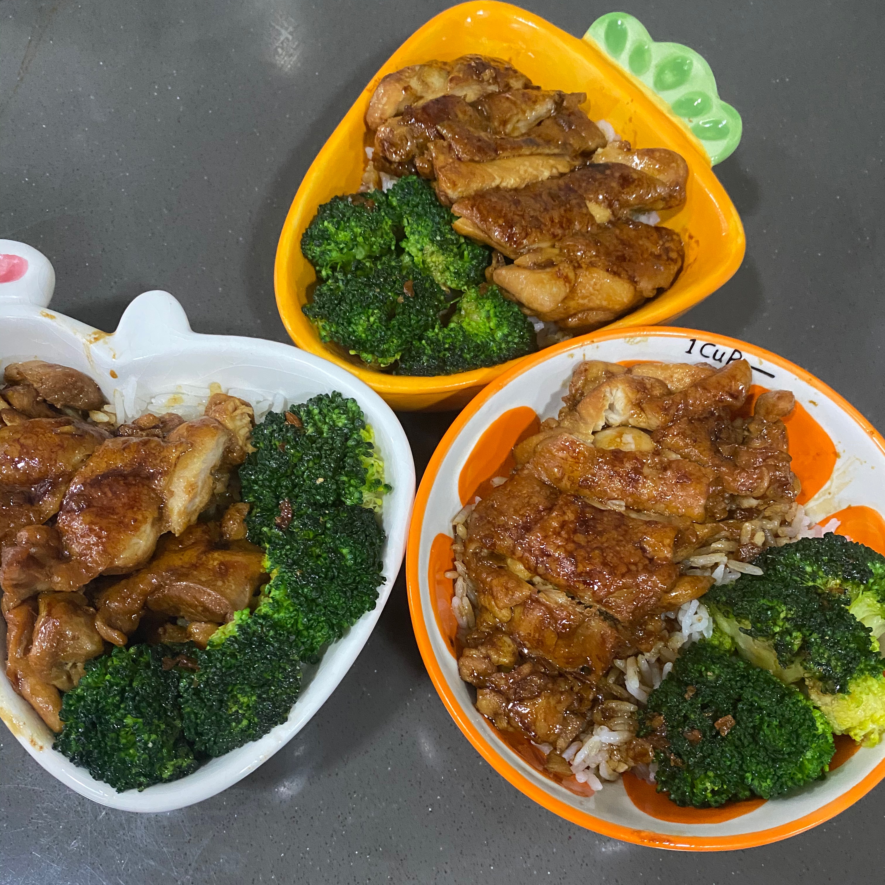 儿童餐—照烧鸡腿饭的做法 步骤12