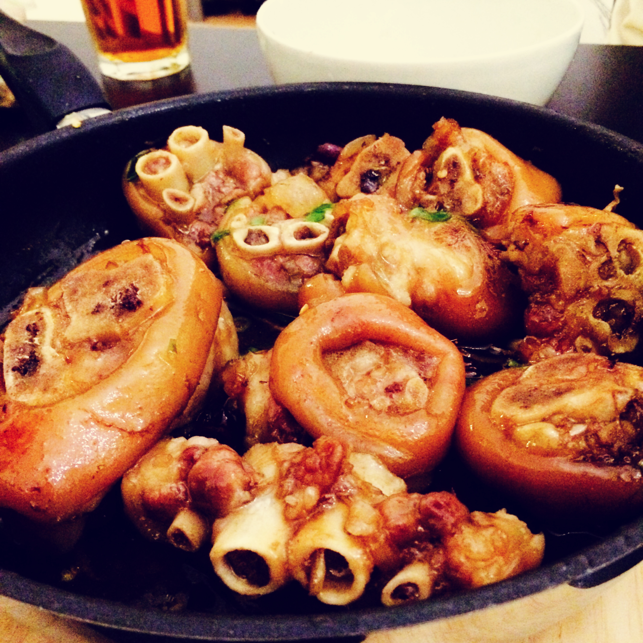 美味的家常菜：红烧猪蹄