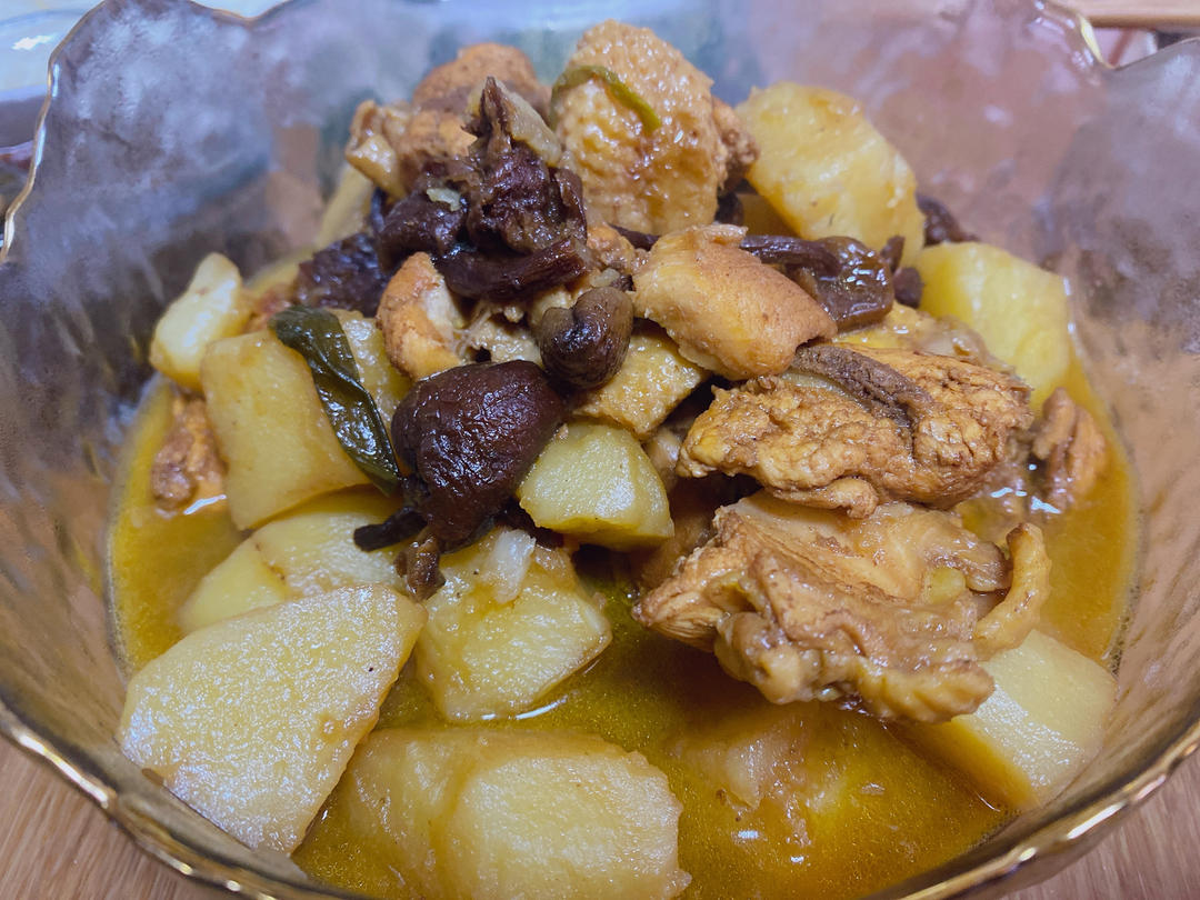 小鸡炖蘑菇