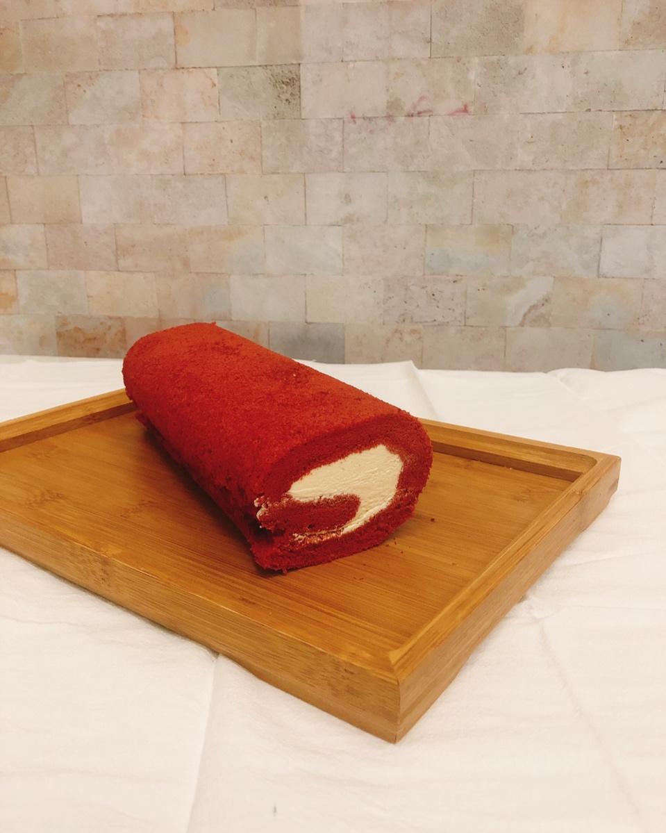 红丝绒蛋糕卷（超详细）