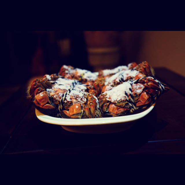 盐烤蟹（省盐省事儿烤箱版）