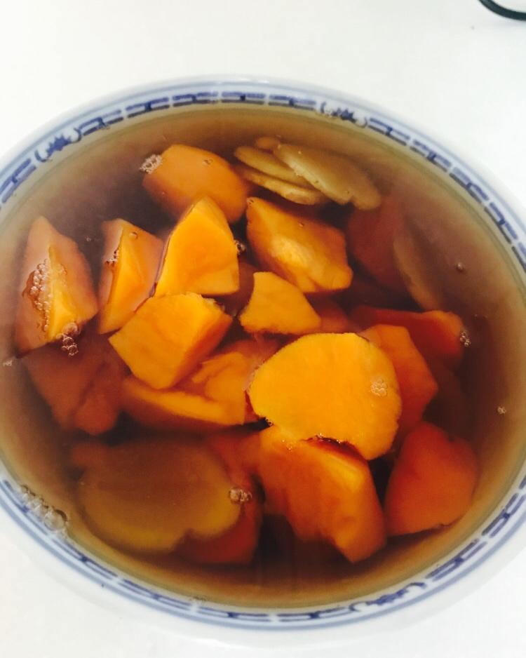 红糖老姜番薯糖水