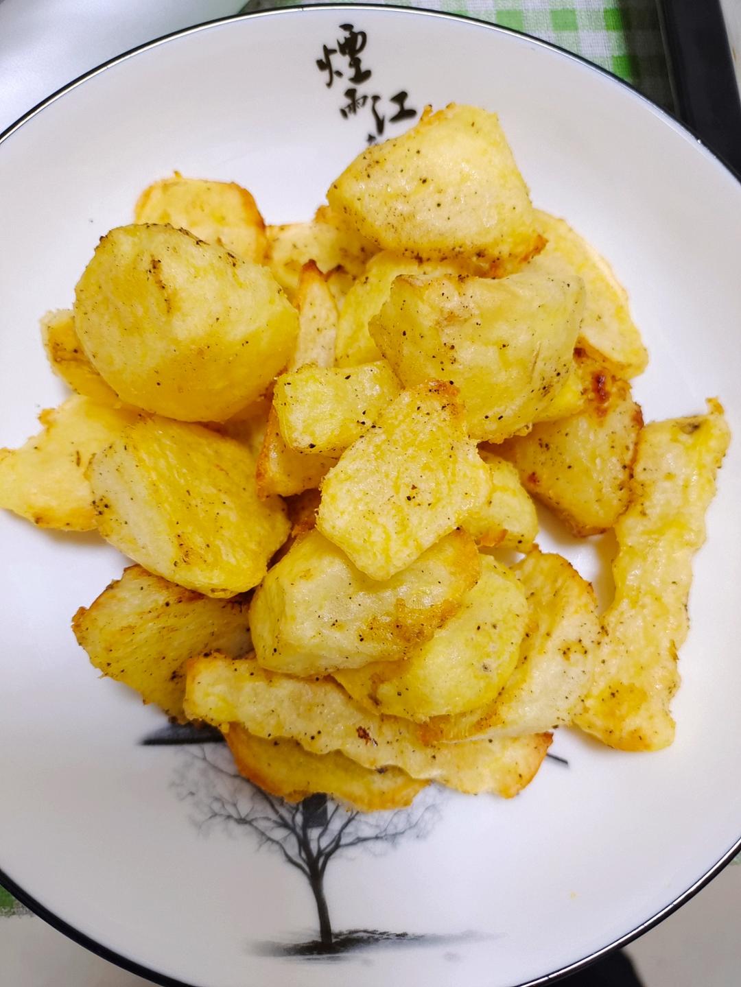 烤土豆、烤薯角