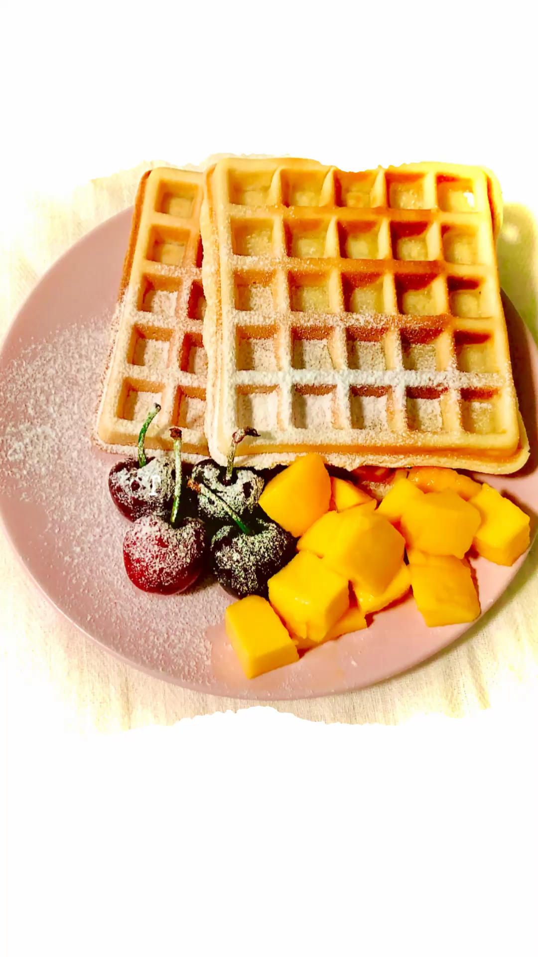 【轻食机版】华夫饼