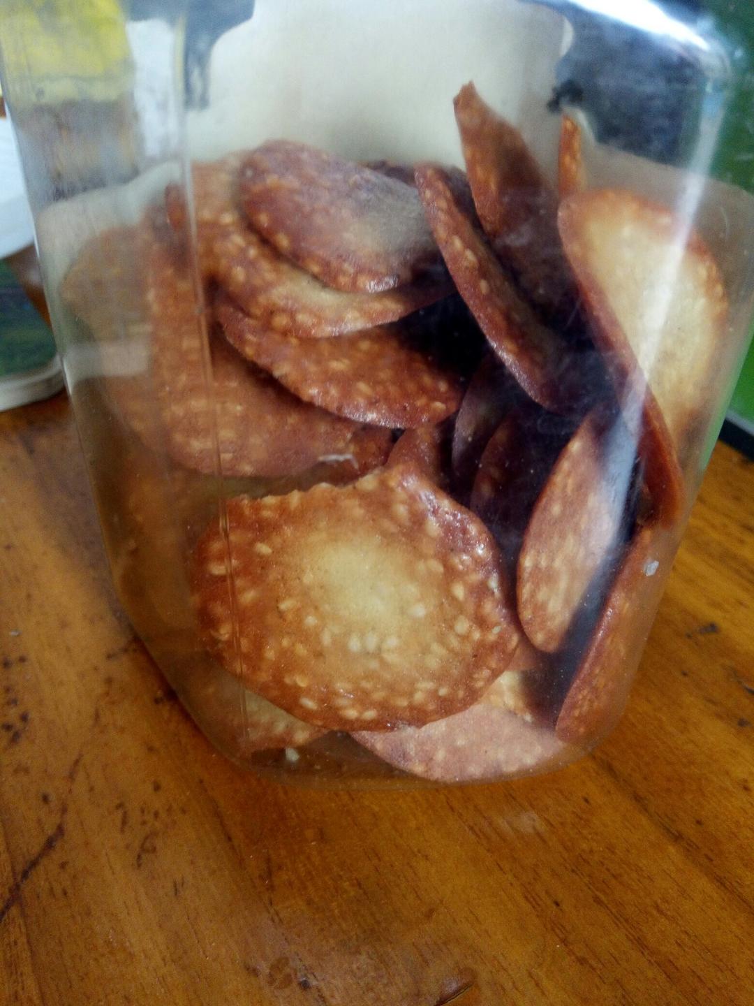 午后茶点——芝麻薄饼