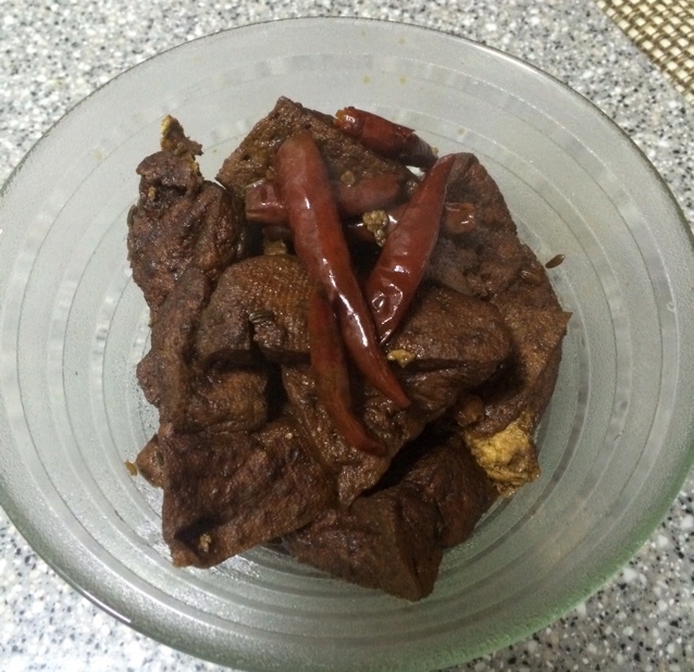 五香卤豆腐干