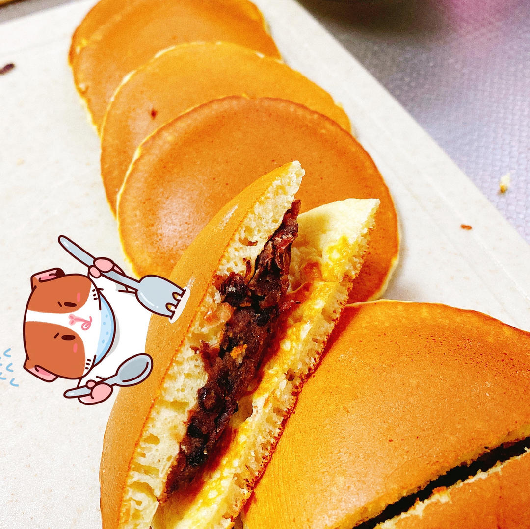 松饼 铜锣烧--全蛋打发 放一周也不会变硬