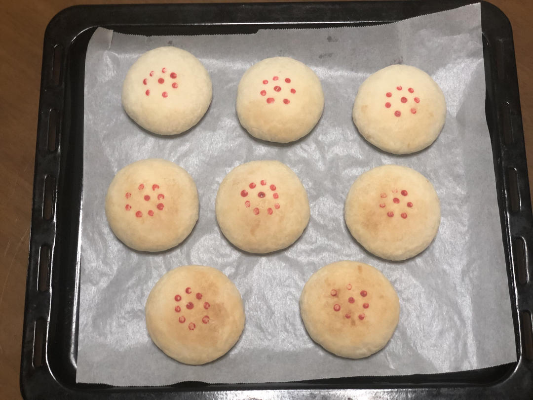 玫瑰鲜花饼