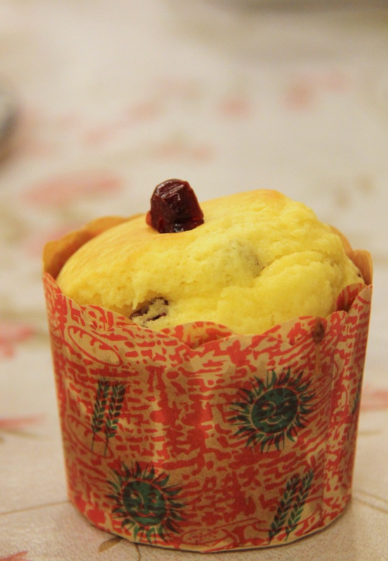 蔓越莓麦芬蛋糕