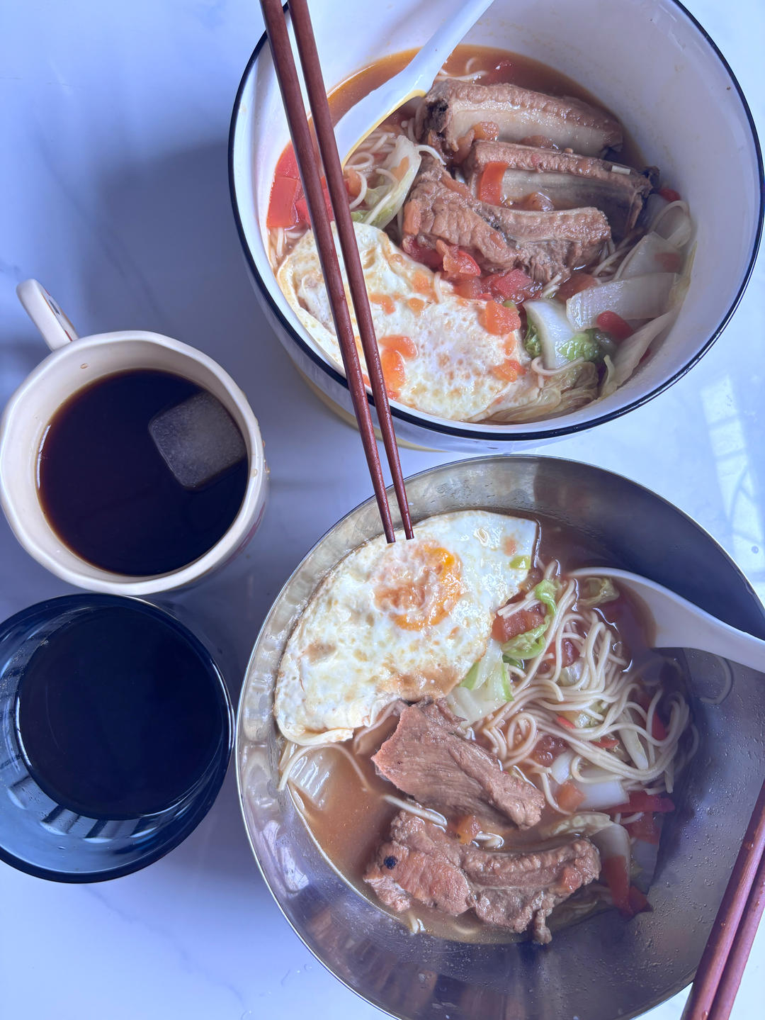 红烧排骨面