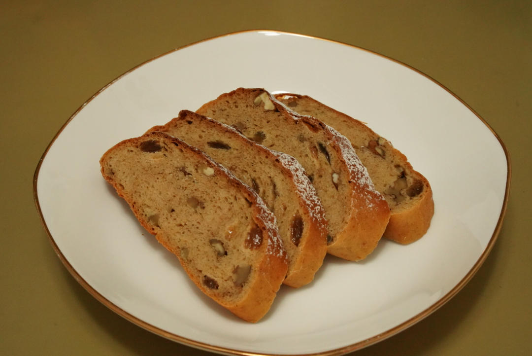 黑麦核桃红糖面包