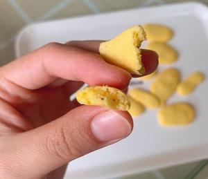 宝宝辅食：山药蛋黄手指饼干🔥小黄心里软的做法 步骤9