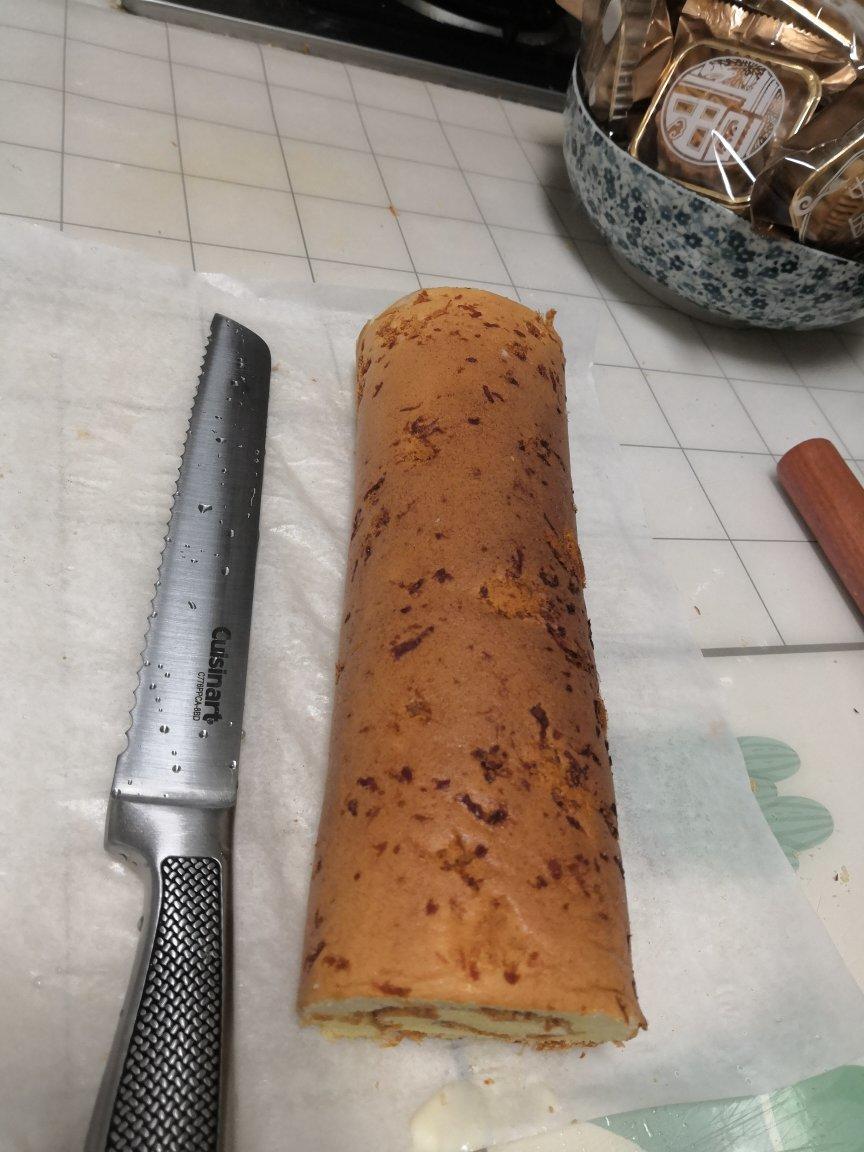 怎么卷都不裂的肉松蛋糕卷