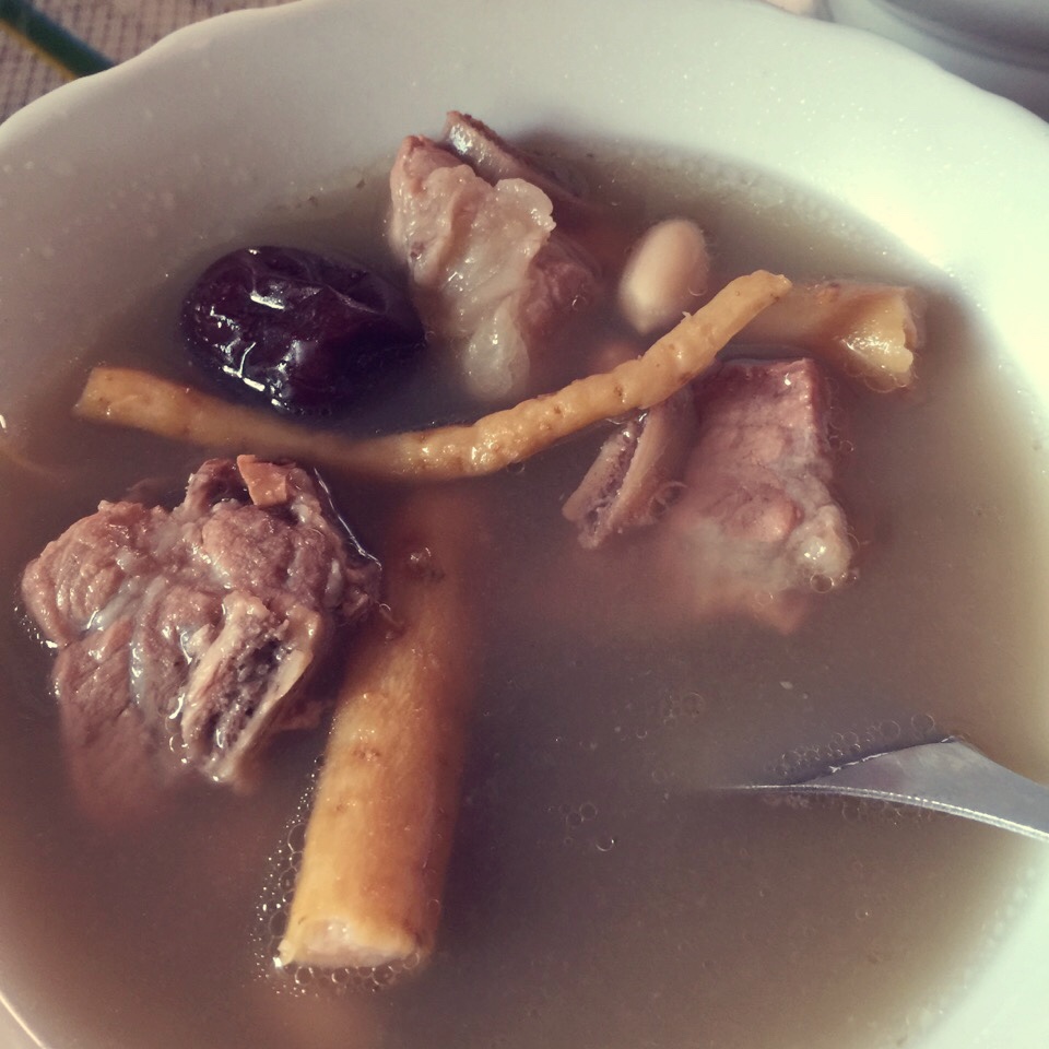 榴莲壳瘦肉汤