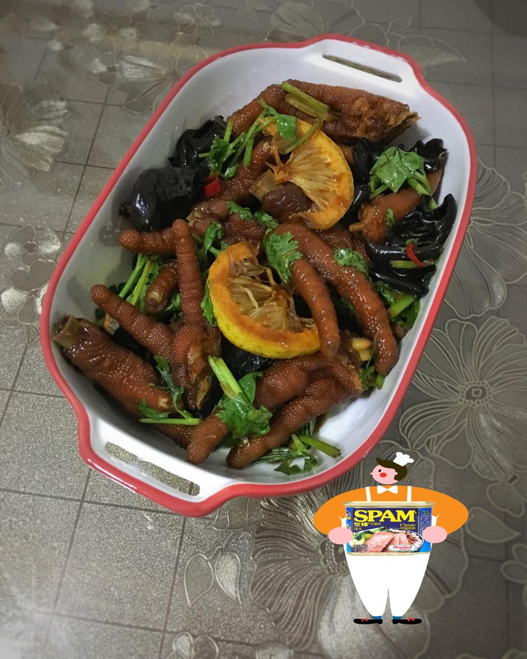 酱油醋泡凤爪