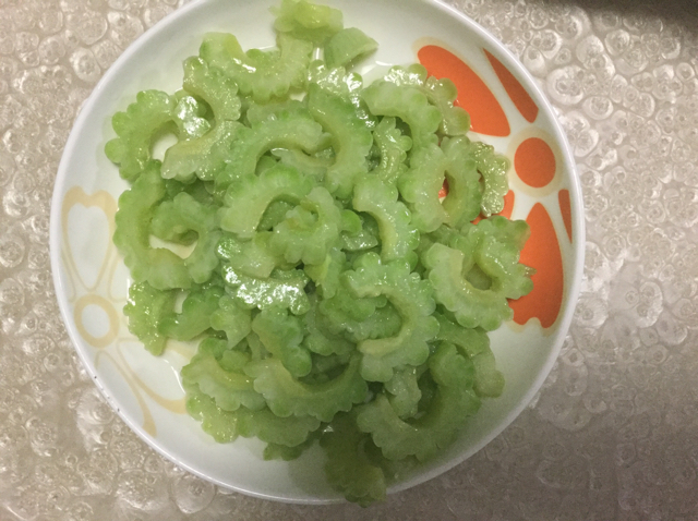清炒苦瓜